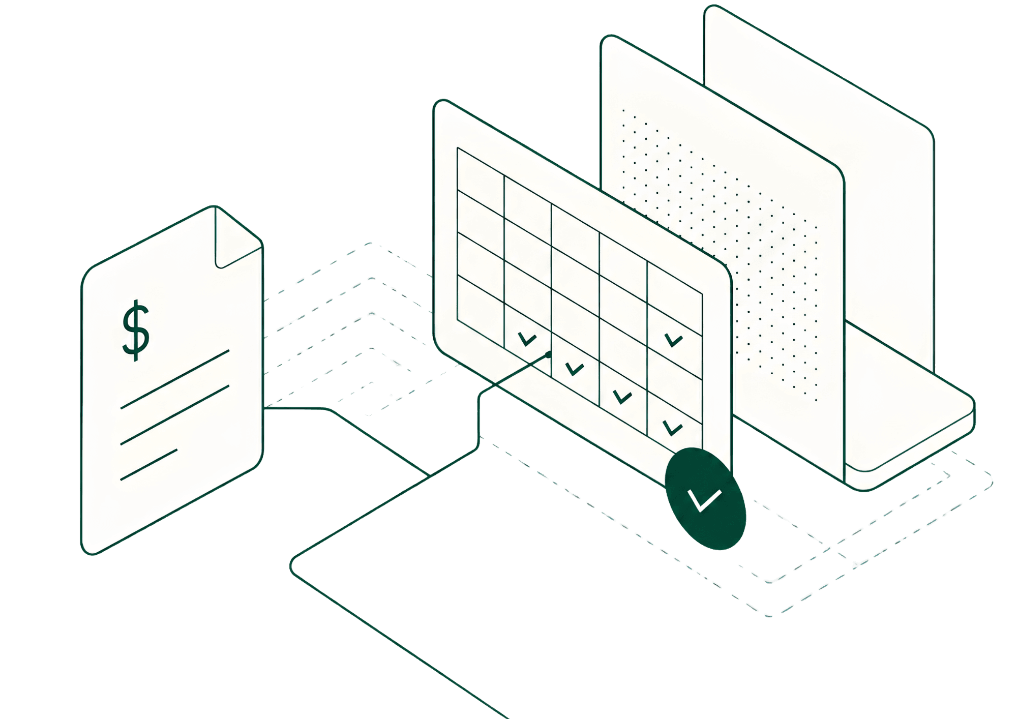 Reconciliation workflow illustration